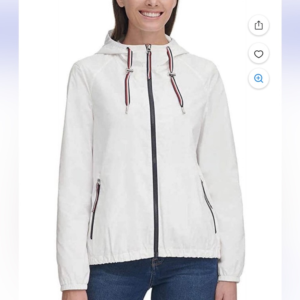 Tommy Hilfiger Ladies Windbreaker Jacket with Hood